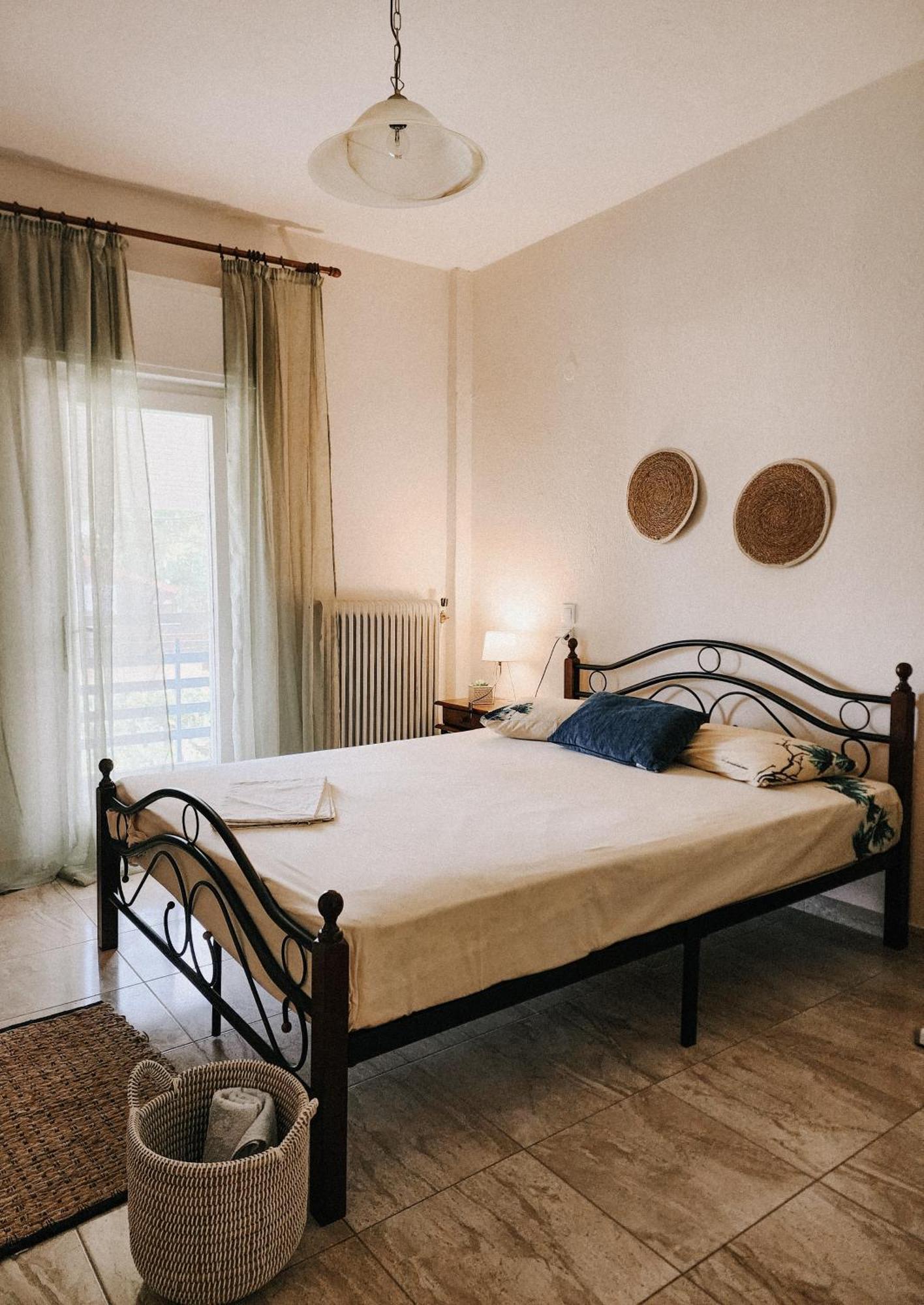 Aktaion Hotel Skala Alykis Szoba fotó