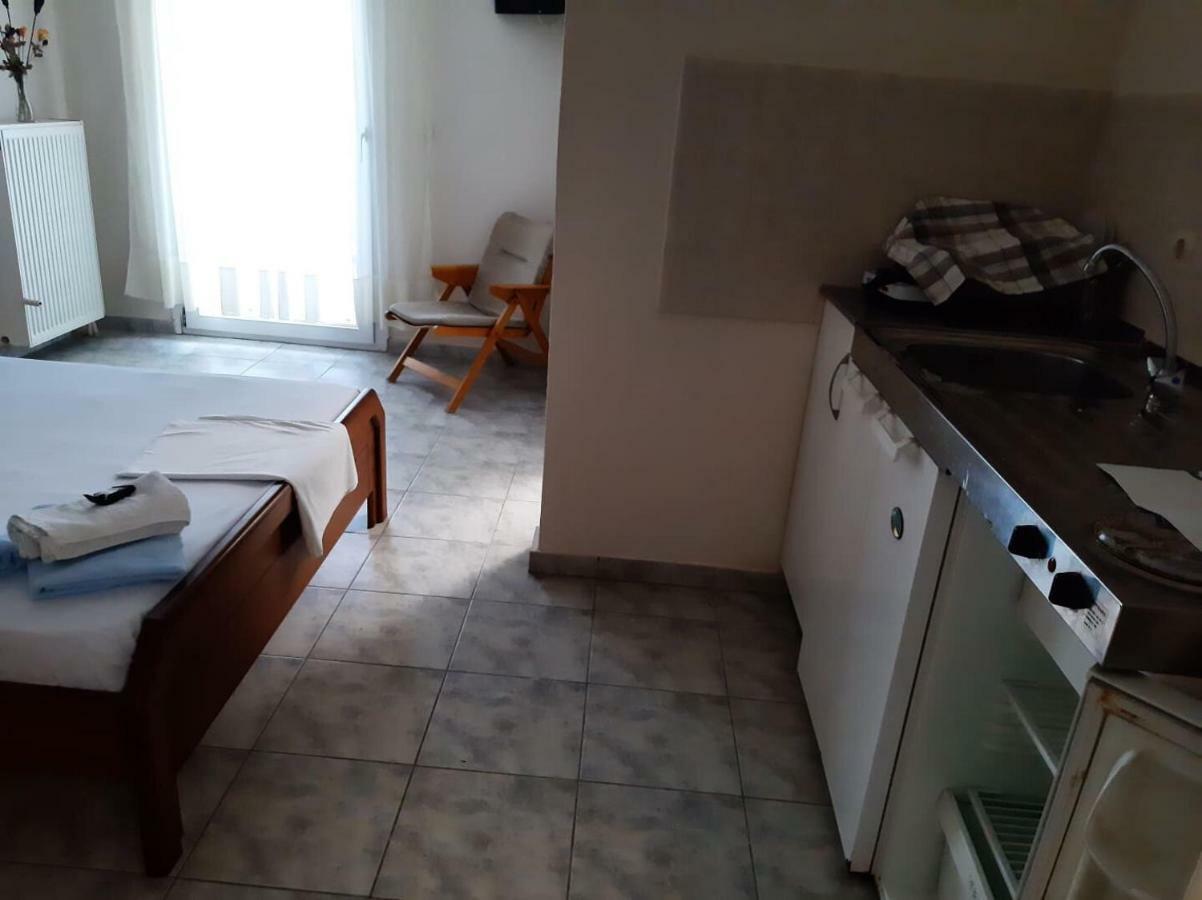 Aktaion Hotel Skala Alykis Kültér fotó